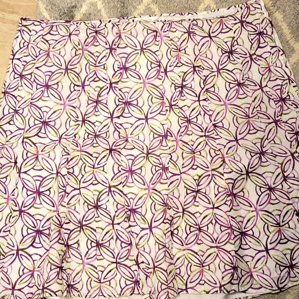 A fit and flare skirt from Christopher and Banks
